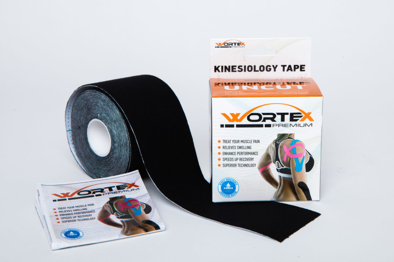 Кинезио тейп Wortex Premium