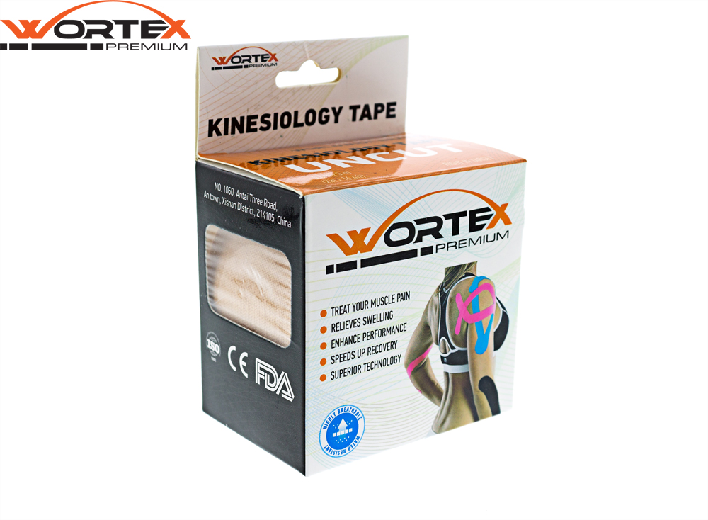 Кинезио тейп Wortex Premium